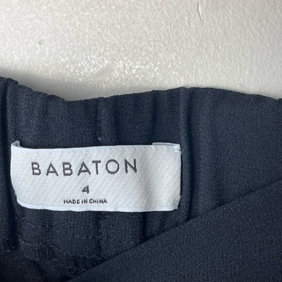 ARITZIA Babaton Conan Pant Crepe ankle side striped size 4 - Picture 6 of 11